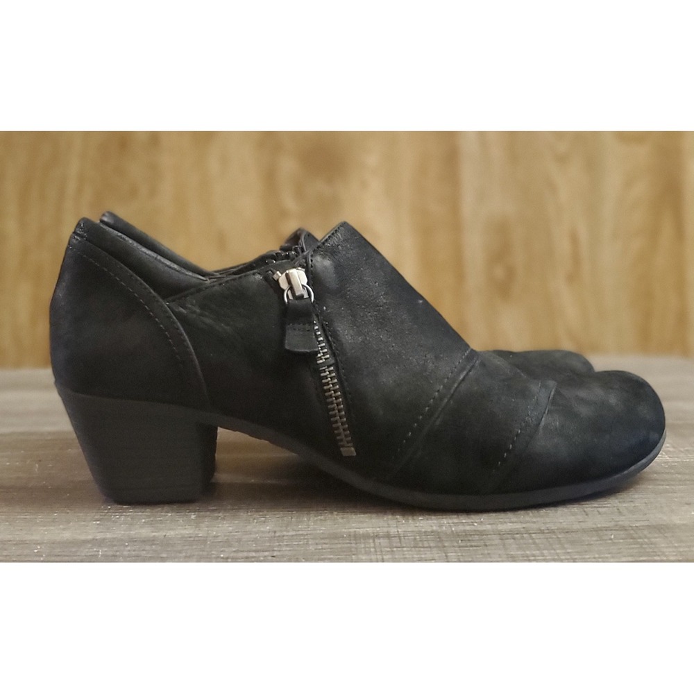 Gabor Side Zip Shoes Women's Size‎ 6 Black
